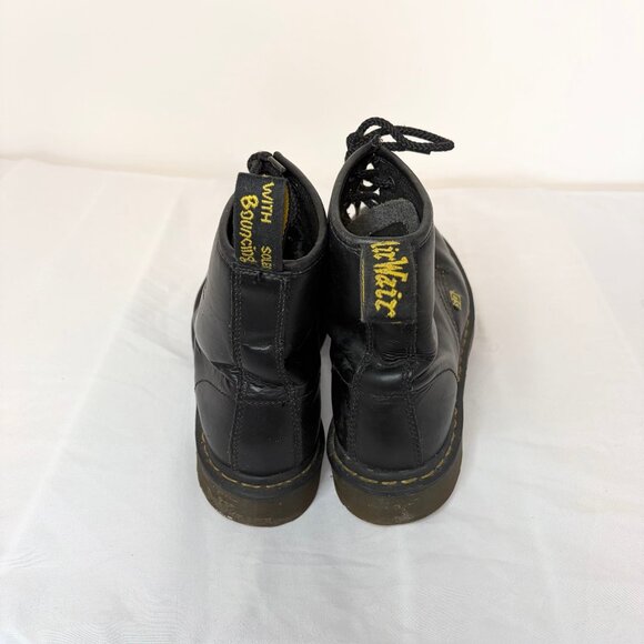 Dr. Martens Industrial Steel Toe Work Boots Black Leather Men’s US 9 UK 8 - Picture 5 of 13